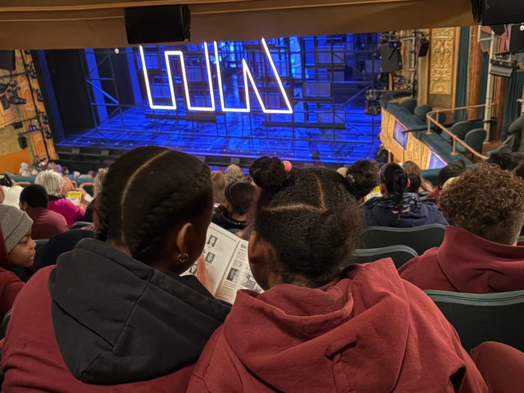 Students From MS 343 Attend Broadway Performance of Hell’s Kitchen